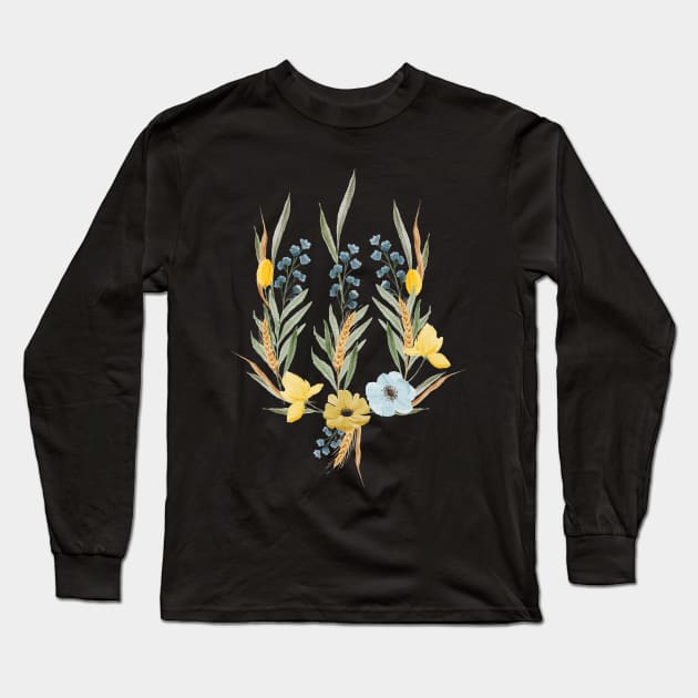 Ukraine Long Sleeve T-Shirt by Myartstor 